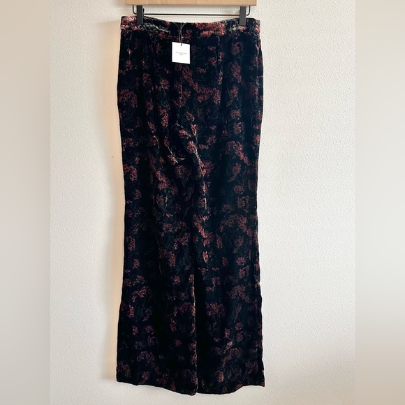 NWT Zara The Charlotte Velvet Pants Size Medium - Picture 12 of 12